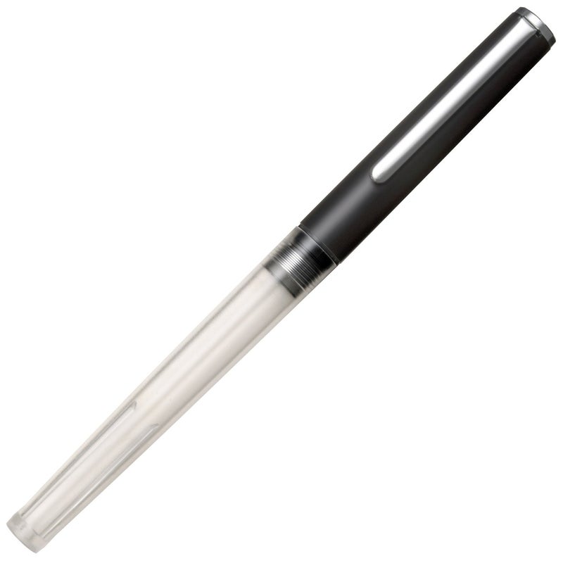 Sailor HighAce Neo Clear Beginners Fountain Pen, Steel Nib, Fine, Black Body (11-0119-220) - Image 3